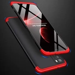 Telefontok Xiaomi Poco M3 - hátlap GKK Protection 3in1 - piros-fekete-4
