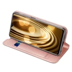 Telefontok Xiaomi Redmi 9T / Poco M3 - Dux Ducis rose gold kinyitható tok-2