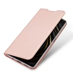 Telefontok Xiaomi Redmi 9T / Poco M3 - Dux Ducis rose gold kinyitható tok-1