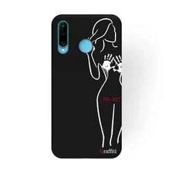 Huawei P30 Lite Telefontok - Graffiti No.227 mintás szilikon tok-1