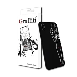 iPhone Xs Telefontok - Graffiti No.227 mintás szilikon tok-2
