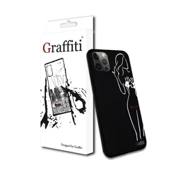 Telefontok iPhone 12 Pro Max - Graffiti No.227 mintás szilikon tok-2