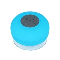Bluetooth hangszóró: Forever BS-330 - kék bluetooth hangszóró 3W, cseppálló-1