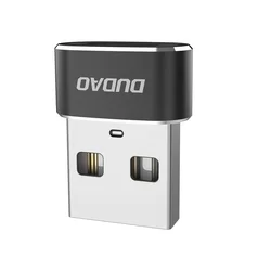 Adapter: DUDAO L16AC - TYPE-C (USB-C) bemenet USB kimenet, szürke adapter-2