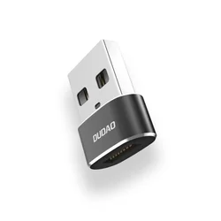Adapter: DUDAO L16AC - TYPE-C (USB-C) bemenet USB kimenet, szürke adapter-3