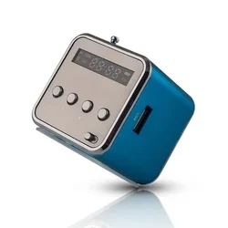 Hangszóró: Setty MF-100 - kék hangszóró - rádió, AUX, MicroSD, USB (NEM bluetooth-os)-1