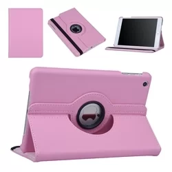 Tablettok iPad Mini 1/2/3 - pink fordítható műbőr tablet tok-6
