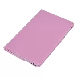 Tablettok iPad Mini 1/2/3 - pink fordítható műbőr tablet tok-3