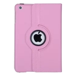 Tablettok iPad Mini 1/2/3 - pink fordítható műbőr tablet tok-2