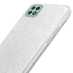 Telefontok Samsung Galaxy A22 5G - Ezüst Shiny tok-3