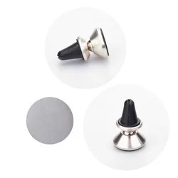 Autós telefontartó: autós tartó Univerzális arany szellőző nyílásra helyezhető állítható mágneses-1