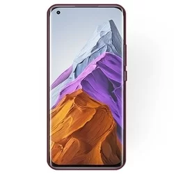 Telefontok Xiaomi Mi 11 Pro - burgundi szilikon tok-1