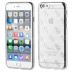 Telefontok iPhone 6/6S/7  - Guess 4G TPU Tok  - Silver-2