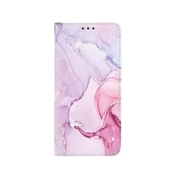 Telefontok Samsung Galaxy A32 5G - Smart Trendy marble 3 mágneses szilikon keretes könyvtok-1