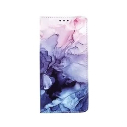 Telefontok Samsung Galaxy A32 5G - Smart Trendy marble 4 mágneses szilikon keretes könyvtok-1