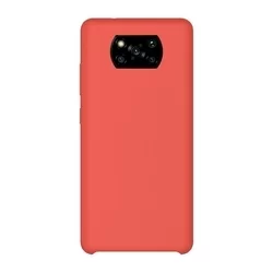 Telefontok Xiaomi Poco X3 NFC / Poco X3 Pro - piros szilikon tok-1