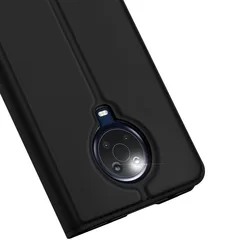 Telefontok Nokia G20 - Dux Ducis fekete flipcover tok-2