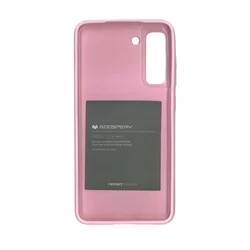 Telefontok Samsung Galaxy S21 FE - Mercury Jelly pink szilikon tok-1
