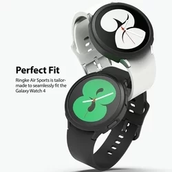 Ringke Air Sports - szilikon fekete védő keret- Samsung Galaxy Watch 4 (40mm) okosórához-2