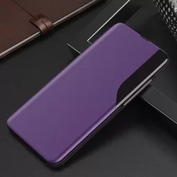 Telefontok Xiaomi Redmi 9T / Poco M3 - Eco View bőrhatású lila mágneses könyvtok-2