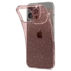 Telefontok iPhone 13 Pro - SPIGEN LIQUID CRYSTAL pink szilikon hátlap tok-3