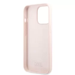 Telefontok iPhone 13 Pro Max - Karl Lagerfeld Karl&Choupette pink hátlap tok-5