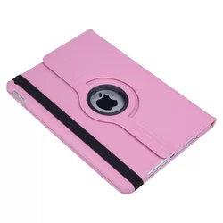 Tablettok iPad 2021 10.2 (iPad 9) - pink fordítható műbőr tablet tok-3
