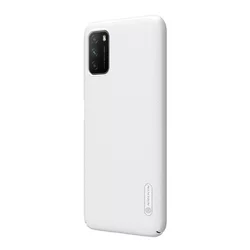 Telefontok Xiaomi Redmi 9T / Poco M3 - Nillkin Super Frosted fehér tok-1