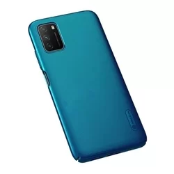 Telefontok Xiaomi Redmi 9T / Poco M3 - Nillkin Super Frosted kék tok-3