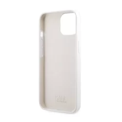 Telefontok iPhone 13 mini - Karl Lagerfeld Karl&Choupette fehér hátlap tok-4