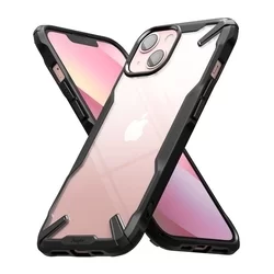 Telefontok iPhone 13 mini - Ringke Fusion X Design fekete ütésálló hátlap tok-2