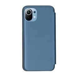 Telefontok Xiaomi 11 Lite 5G NE / Mi 11 Lite - kék Clear View Tok-1