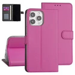 iPhone 13 Pro Max Telefontok - Pink ráhajtófüles könyvtok-3