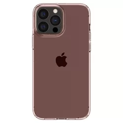 Telefontok iPhone 13 Pro - SPIGEN CRYSTAL FLEX átlátszó pink hátlap tok-1