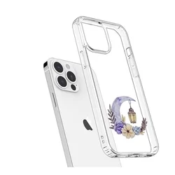 Telefontok iPhone 13 Pro Max - L Arte Summer Dream mintás átlátszó műanyag hátlap tok, szilikon kerettel-1