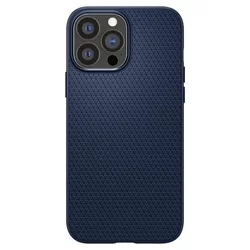 Telefontok iPhone 13 Pro Max - SPIGEN LIQUID AIR kék hátlap tok-1