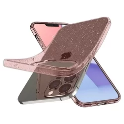 Telefontok iPhone 13 Pro Max - SPIGEN LIQUID CRYSTAL pink szilikon hátlap tok-6
