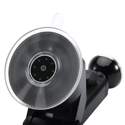 Autós telefontartó: Baseus SULX-OS - univerzális, mágneses, teleszkópos, tapadókorongos 360 fokban elfordítható, fekete-4