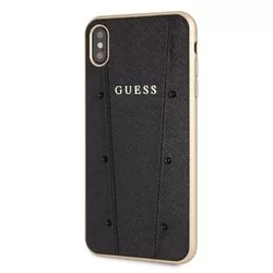 Telefontok iPhone XS Max  - Guess Kaia Kemény Tok  - Fekete-2