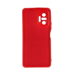 Telefontok Xiaomi Redmi Note 10 Pro / Note 10 Pro Max - Jelly piros szilikon hátlap tok (csillámos)-2