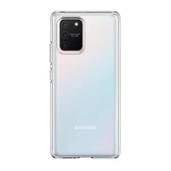 Telefontok Samsung Galaxy S10 Lite - átlátszó szilikon hátlap tok-2