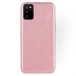 Telefontok Samsung Galaxy A03s - Pink Shiny tok-1