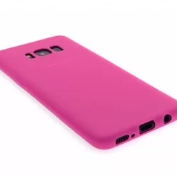 Telefontok Samsung Galaxy S8 - hot pink szilikon tok (8719273241257)-1