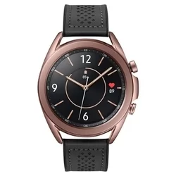 Samsung Galaxy Watch Active - SPIGEN RETRO FIT fekete bőr szíj-2