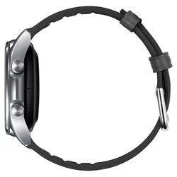 Samsung Galaxy Watch Active - SPIGEN RETRO FIT fekete bőr szíj-3