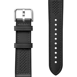 Samsung Galaxy Watch Active - SPIGEN RETRO FIT fekete bőr szíj-4