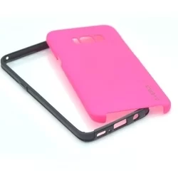 Telefontok Samsung Galaxy S8 - 360 fokos szilikon Rózsaszín-4