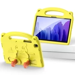 Tablettok Samsung Galaxy Tab A7 10,4 (2020 / 2022) - Dux Ducis Panda - sárga, kitámasztható tablet tok-1
