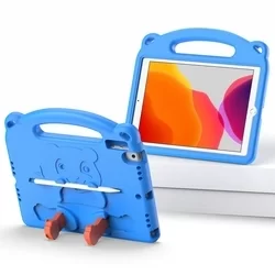 Tablettok iPad 2020 10.2 (iPad 8) - Dux Ducis Panda - kék, kitámasztható tablet tok-1