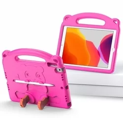 Tablettok iPad 2019 10.2 (iPad 7) - Dux Ducis Panda - pink, kitámasztható tablet tok-1